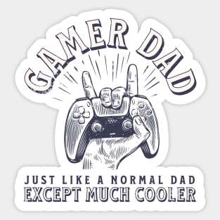 Gamer Dad Sticker